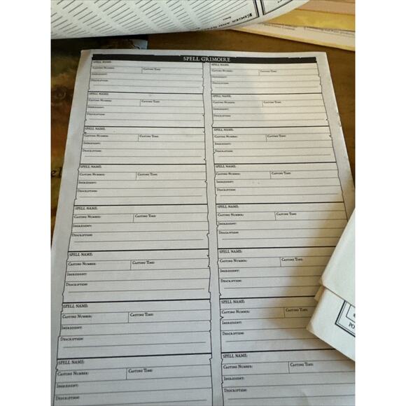 Fantasy Role Playing Game Lot Mythic Dragon Nightlife Icing The Body - Picture 10 of 10